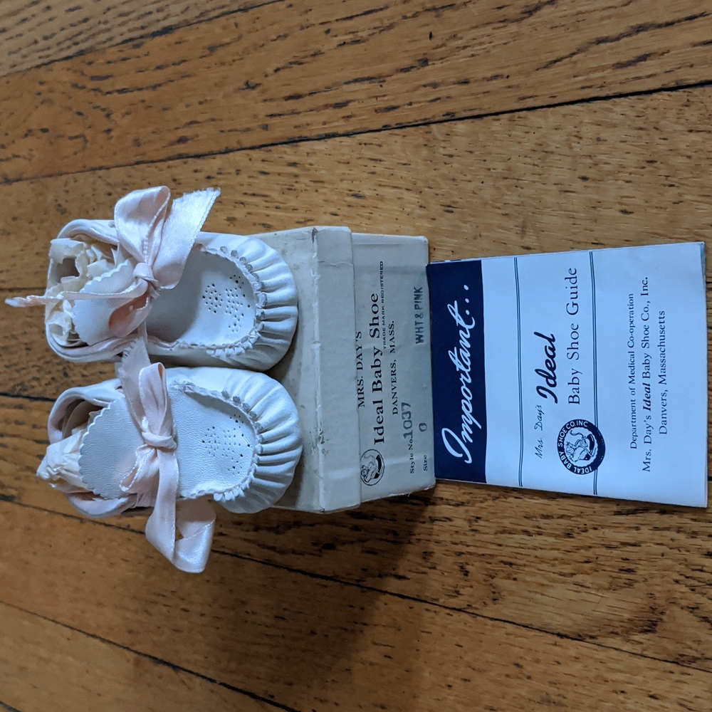 Vintage Mrs. Day’s Ideal Baby Shoes